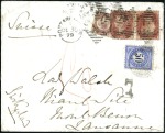 GROSSBRITANNIEN (IRLAND): 1879 Unterfrankiertes Kuvert