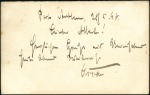 1898 4k Stationery card addressed to Germany with 