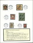 POST OFFICES IN MANCHURIA: 1905-21 Collection on 1