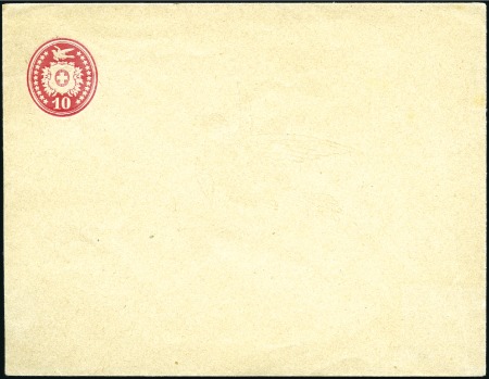 1877 10c anilinrot, grosses Format