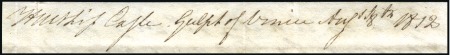 Stamp of France NAPOLEONIC WARS: LETTER FROM HMS EAGLE DURING THE 