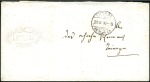 1870 Amtliches Kuvert von Luzern nach Triengen