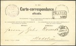 1864-87, Amtliche Korrespondenzkarten