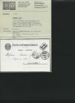 1875 5C braun, entwertet mit schwarzem Schreibschr
