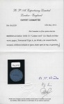 Stamp of British Guiana » 1850 Cotton-Reels (SG 1-8) 1850-51 12 cents black on blue, Townsend Type A, thick frame, uncancelled