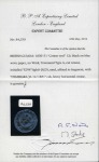 Stamp of British Guiana » 1850 Cotton-Reels (SG 1-8) 1850-51 12 cents black on blue, with initials of postal official Wight "EDW", cut round