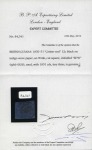 Stamp of British Guiana » 1850 Cotton-Reels (SG 1-8) 1850-51 12 cents black on indigo, so-called sugar paper
