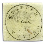 1850-51 pelure paper (very thin and transparent, a