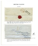 1810-47 small exhibit collection of postal history
