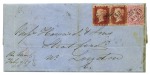 1859 cover from Demerara (letter inside encloses b