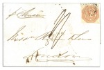 Stamp of Australia » Tasmania 1854 (Apr 27) & 1854 (Mar) Covers sent by Steam Pa