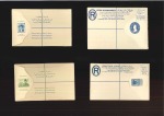 1893-1969 Group of 26 registered POSTAL STATIONERY items