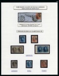 Stamp of Belgium 1851-61 Specialised MEDAILLON collection neatly mo
