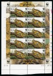 TAJIKISTAN 2017 Cats complete set of 4 in sheetlets with total MISSPERF