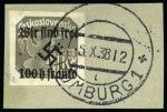Stamp of Germany » Sudetenland GERMANY - SUDETENLAND 1938-1939 Collection in album