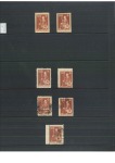 1919-21, Specialised collection in two albums, of the