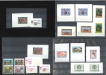 1979-1987, Group of 22 proofs or color essays on gum