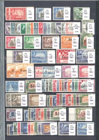 1852-1990s, Mint stock of British Commonwealth in 15 stockbooks