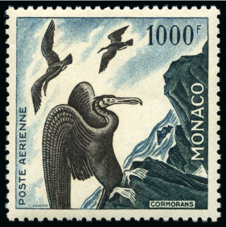 Stamp of Colonies françaises » Monaco 1885-2010, , Lot de Monaco et Andorre composé de nombreuses