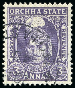 1939-42 3a slate-violet, used, fine and scarce (SG £180)