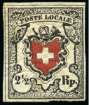 Stamp of Switzerland / Schweiz » Orts-Post und Poste Locale Poste Locale mit Kreuzeinfassung, Type 5, ungebraucht