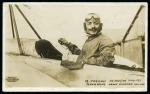 Stamp of Great Britain » King George V 1911ca. Picture postcard of M. Pegoud "The Aviator