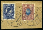 1919-33, BALTIC STATES: Small selection on album page