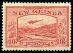 1939 Bulolo Goldfields with legend AIRMAIL POSTAGE mint nh set