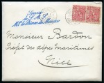 1899 Lettre datée du Chateau de Marchais le 4 janvier