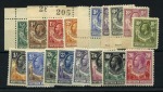 1925-29 Definities 1/2d to 20s complete set mint nh