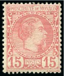 1885-1931, 4 feuilles avec les premiers timbres de