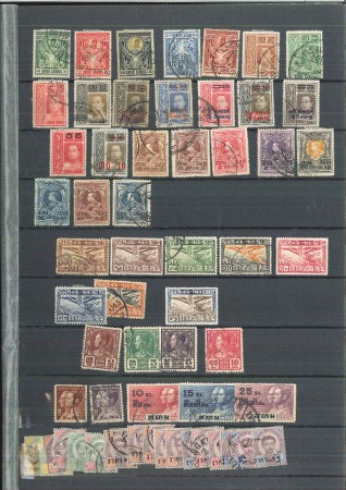 Stamp of Thailand 1883-1945, Chiefly used selection on stockpages plus
