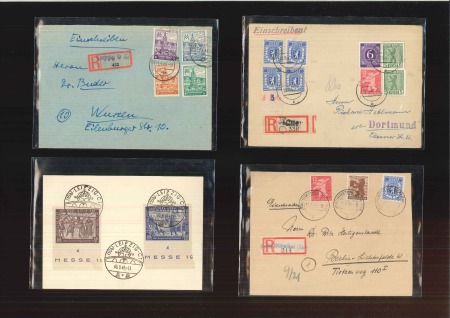 Stamp of Germany » Germany Collections and Large Lots 1946-49, Allied Occupation, Soviet Zone, selection