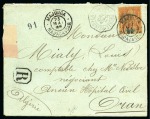 1869-2000, Plusieurs milliers de lettres de toutes les colonies commençant avec les marques postales puis le début des timbres avec cachet de bateau à vapeur et enfin la période très prolifique de 1900 à 1950 avec 