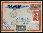1869-2000, Plusieurs milliers de lettres de toutes les colonies commençant avec les marques postales puis le début des timbres avec cachet de bateau à vapeur et enfin la période très prolifique de 1900 à 1950 avec 