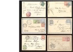 JAPAN CHINA 1902-1906 : Group of ppc's and post.stat.cards all franked Japan.P.O.China