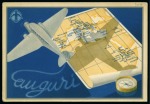 1931-1948, Les cartes du NOUVEL AN. Dès Noël 1931, la Compagnie Générale Aéropostale eut l'idée d'éditer pour les résidents français éloignés de leur famille au moment des fêtes de fin d'année, des cartes de