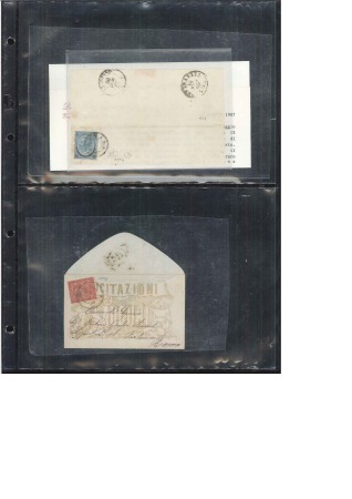 1822-1883 Attractive and valuable assembly 36 covers,