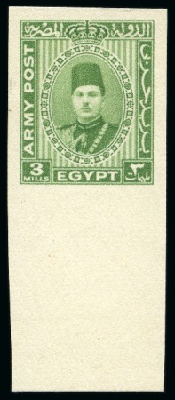 1939 Army Post group with Royal misperfs and "Cancelled" backs
