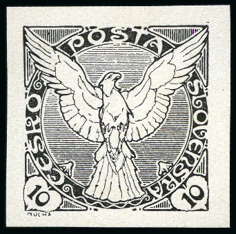 Stamp of Czechoslovakia 1918-25, Hradcany, Chainbreaker and WIndehover, selection
