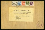 1957 Wooden pieces (from heavy boxes) addressed to Czechoslovakia