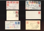 1913-1918 Lot of 31 covers, cards, stationery, all of Romanov issue