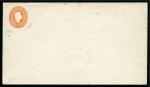 1861, interi postali, piccolo formato, I valori da 20 s., 25 s., 30 s. e 35 s., 