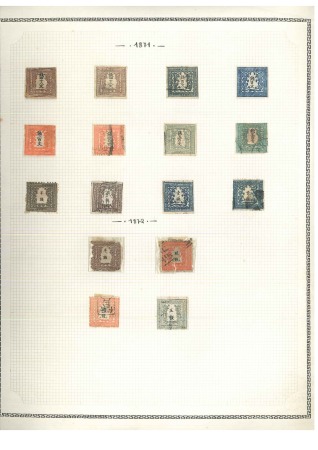 Stamp of Japan 1871-1970, Useful collection incl. classics with w
