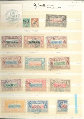 Stamp of Colonies françaises » Colonies Francaise Collections et Lots 1859-1960, Ensemble important de timbres des colonies