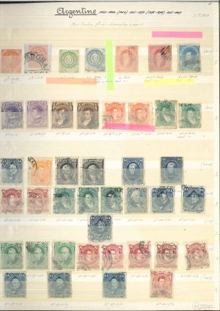 1843-1930, Mint and used collection of LATIN AMERICA