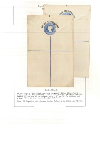 1887-1961, Collection of mint postal stationery written up in an album