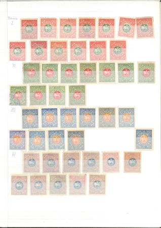 IRAN 1875-1993 Dealers stock in 2 thick A4 stockbooks, mostly hinged or MNH