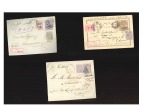 1903-04 3 Postal stationery (incl.1 a front only)
