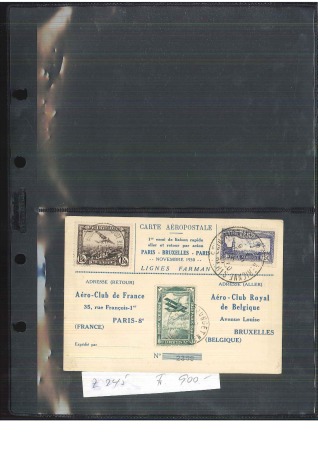 FRANCE 1845-1984 Collection de lettres, cartes, maximum cartes e FDC